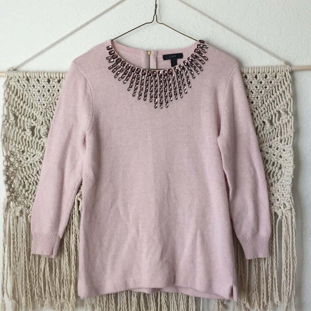 J.Crew Jeweled Sweater
